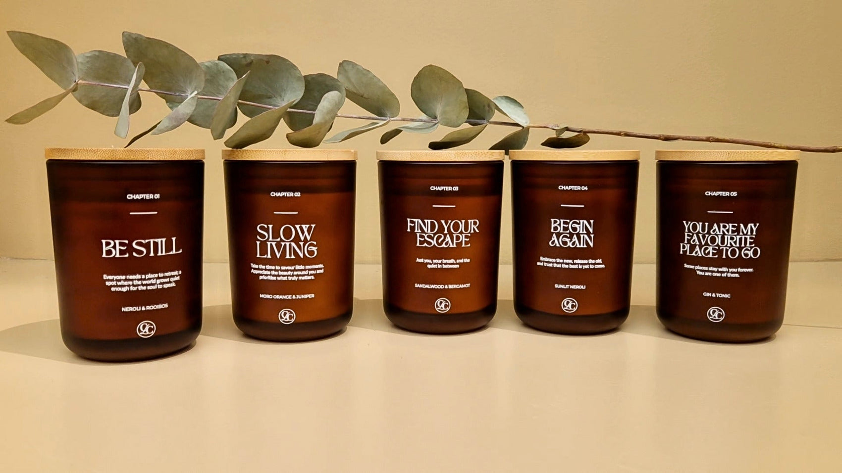 The Chapter Collection | Hand-Poured Soy Candles