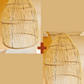 2 Large Basket Wicker Lampshades