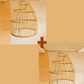 2 Medium Basket Wicker Lampshades