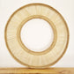 Malawian Rattan Round Mirror Frame (only)