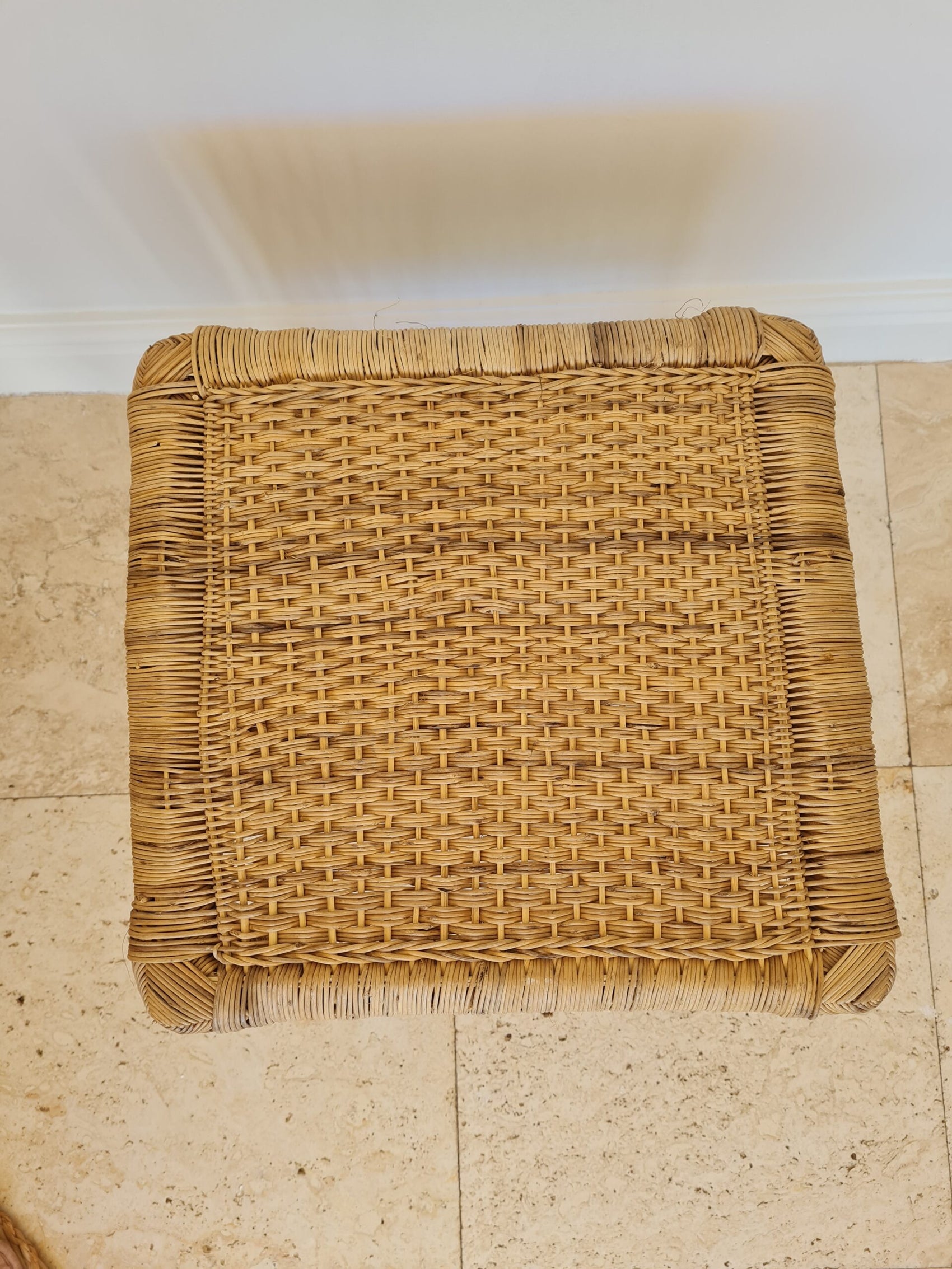 Natural Rattan Side Table