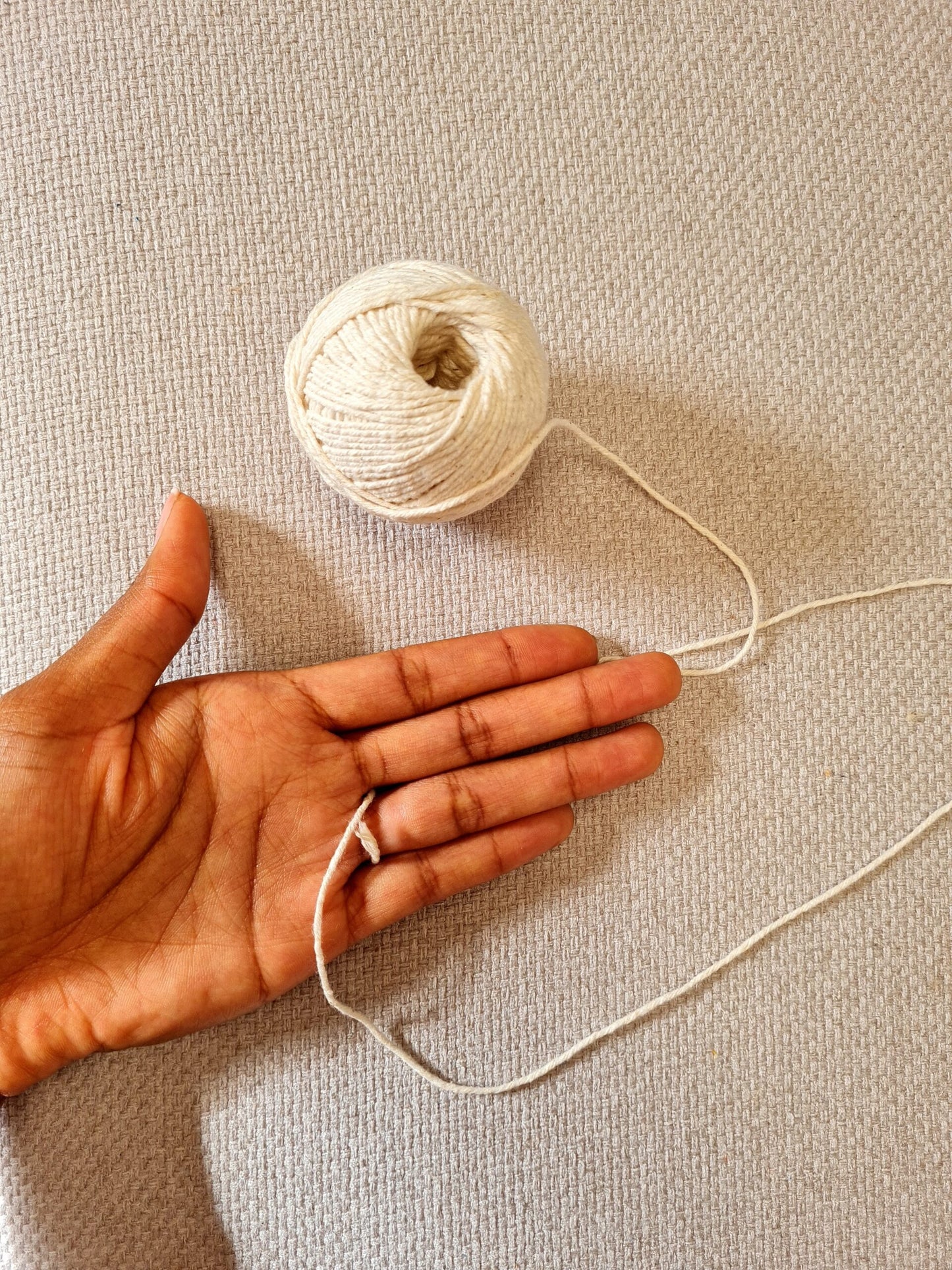 Four Band Texture Ring – Brass