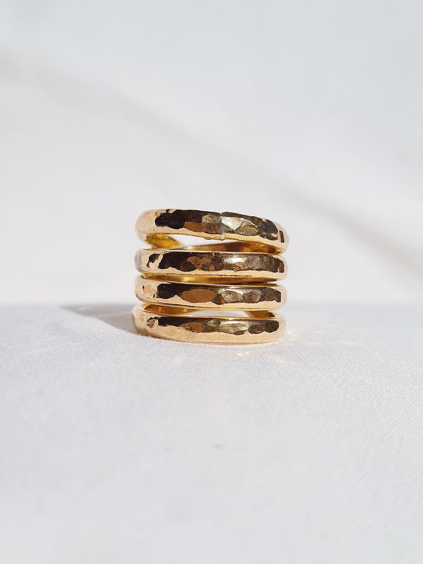 Classic Four Band Ring – Brass