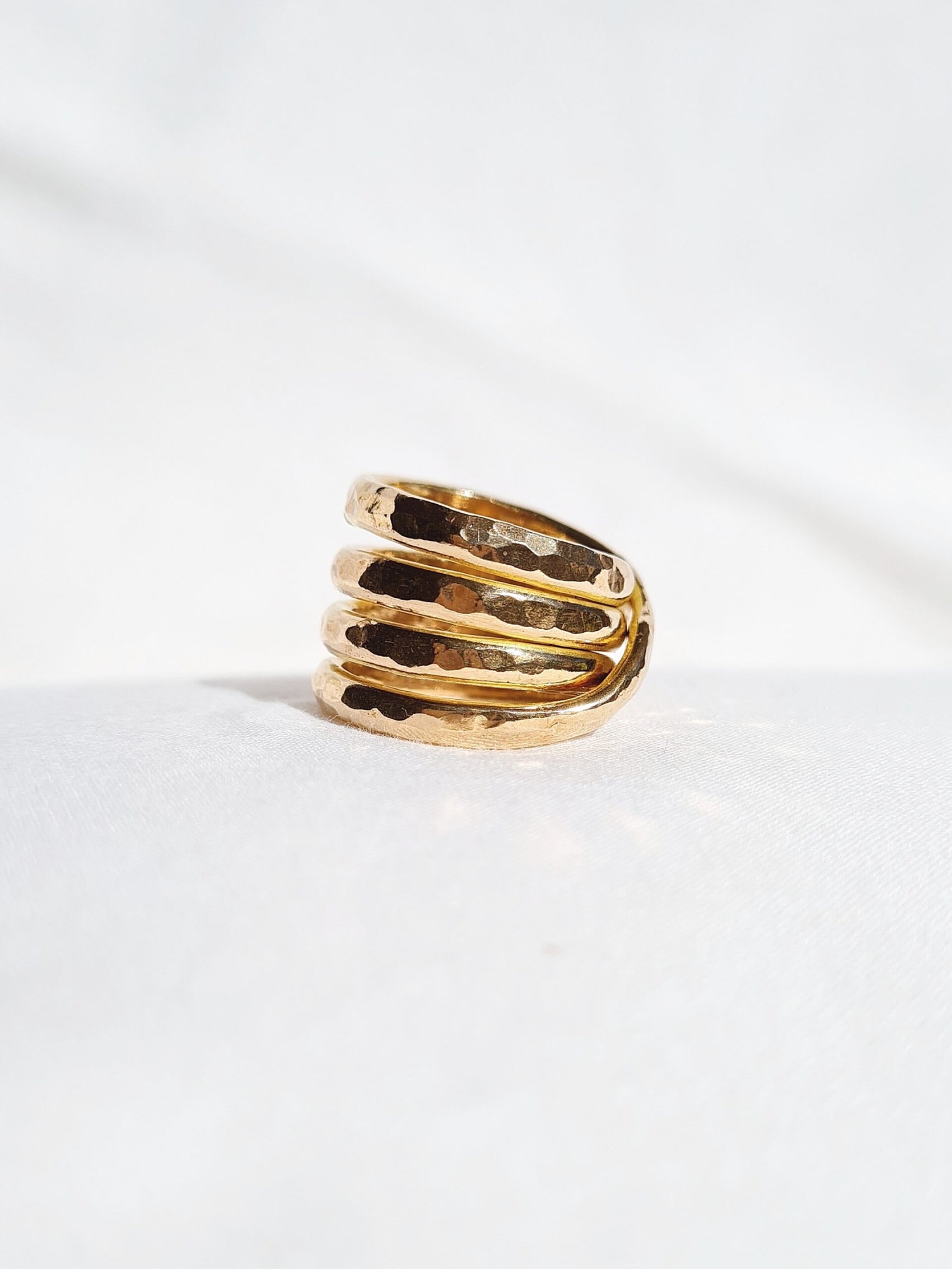 Classic Four Band Ring – Brass
