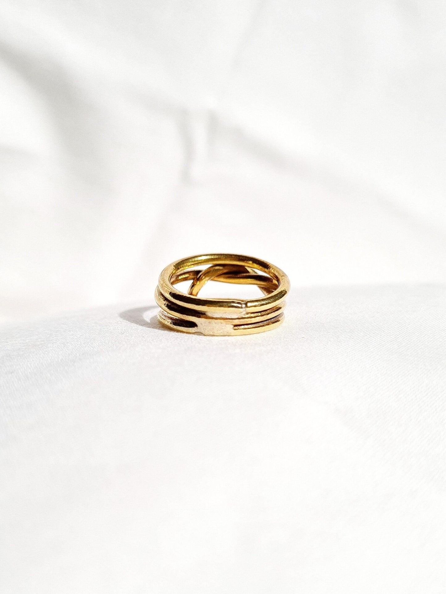 Infinity Ring Design - Brass