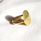 Kasimbi - Oval Ring Design - Brass