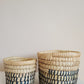 Two Tone Wicker Baskets