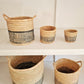 Two Tone Wicker Baskets