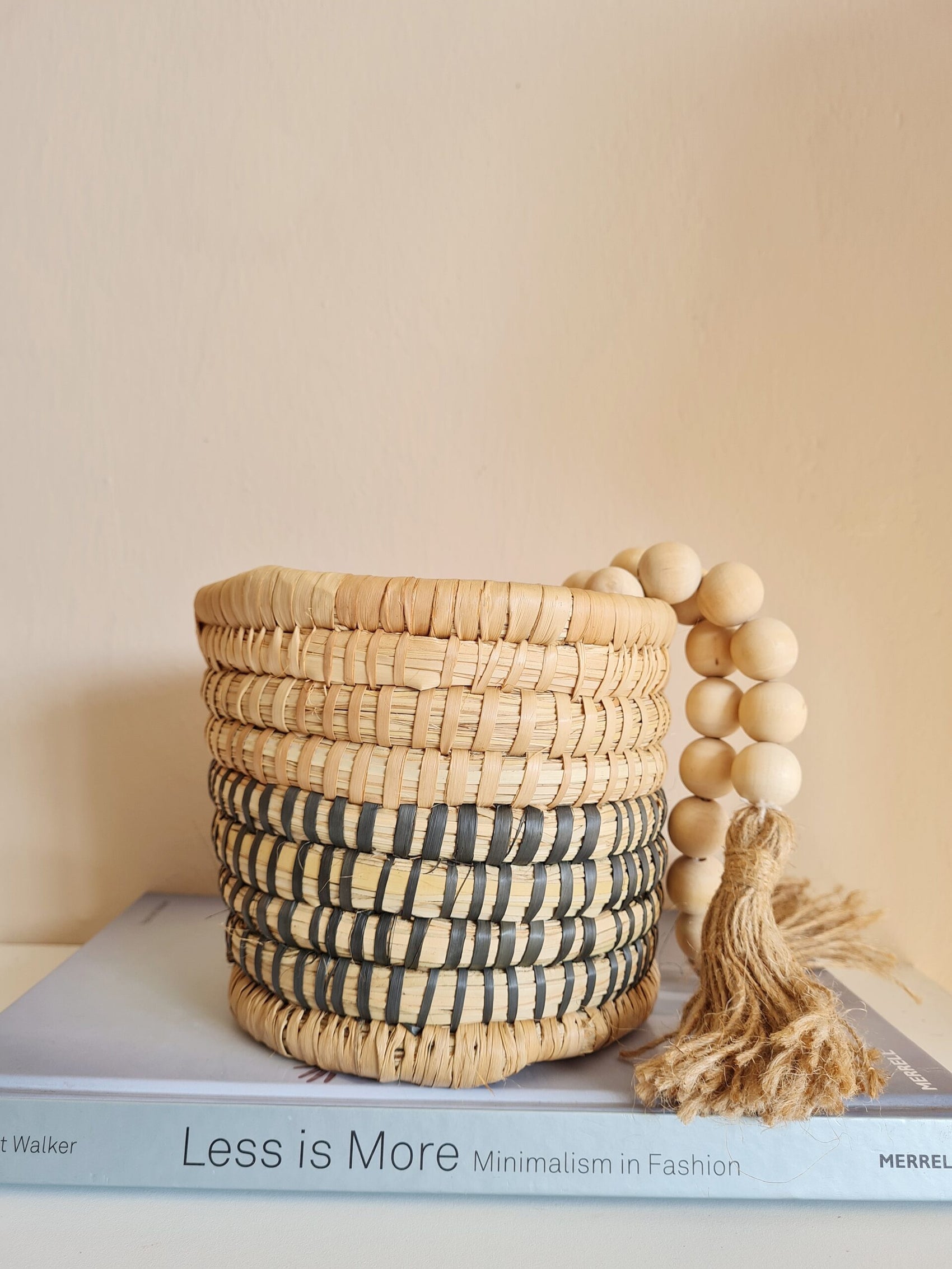 Two Tone Wicker Baskets