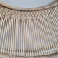 Malawian Rattan Round Mirror Frame (only)