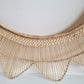 Malawian Rattan ZigZag Mirror Frame (only)