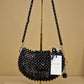 Sunset black beaded bag by Phiona's Touch