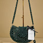 Sunset Emerald beaded bag by Phiona's Touch