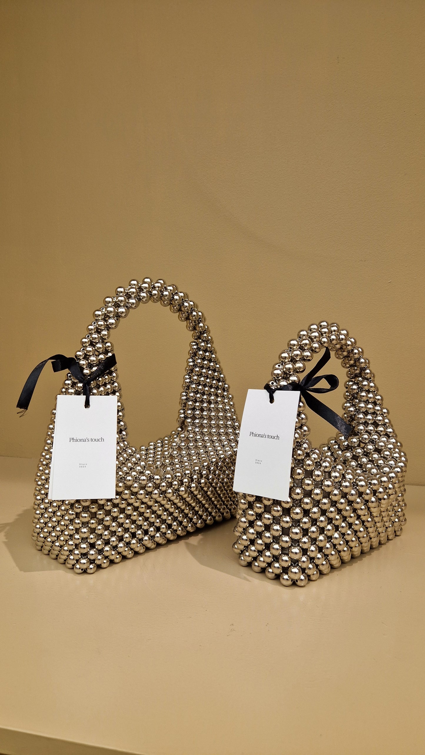 Bottega Mini beaded bag by Phiona's Touch