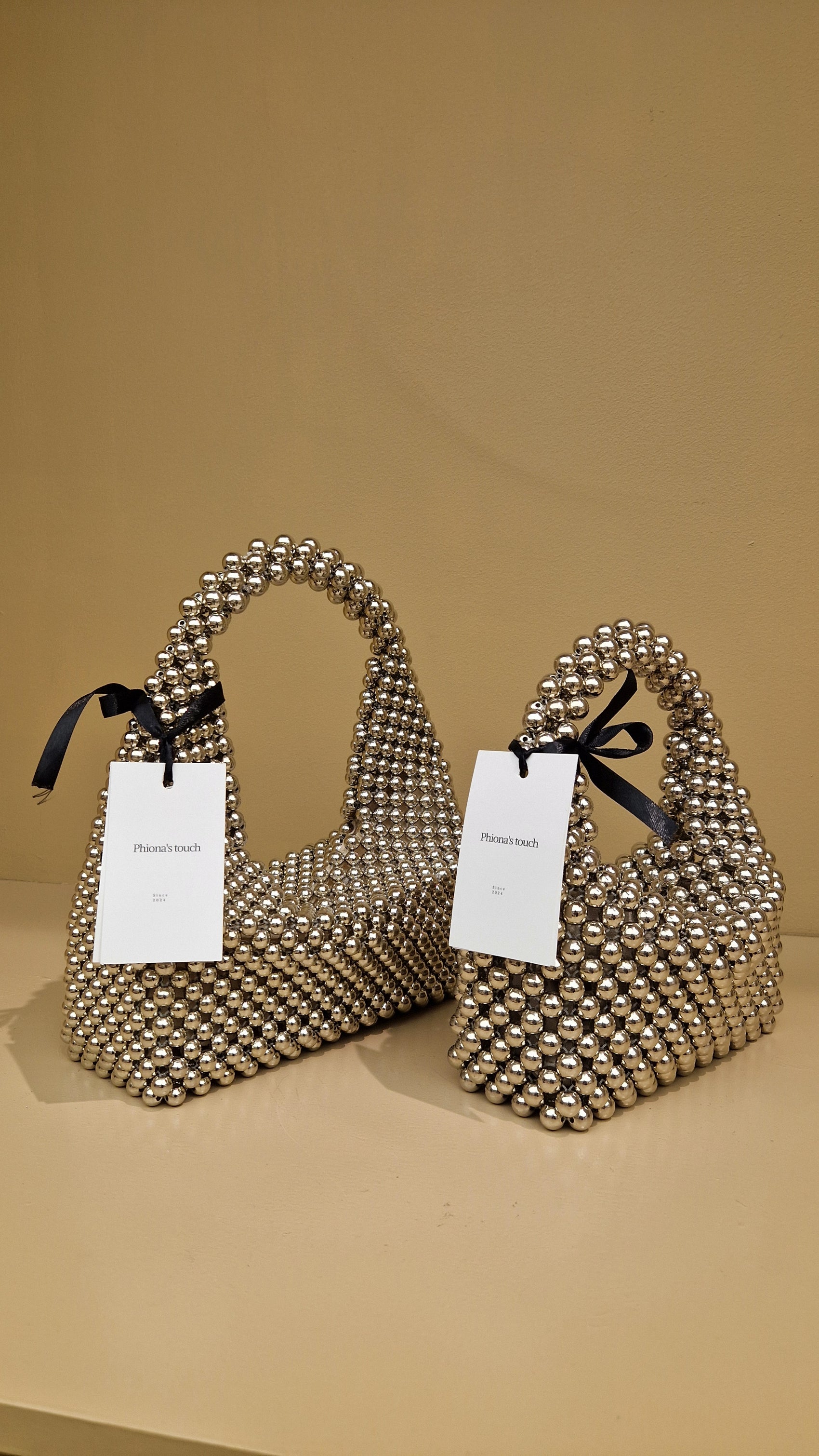 Bottega Mini beaded bag by Phiona's Touch