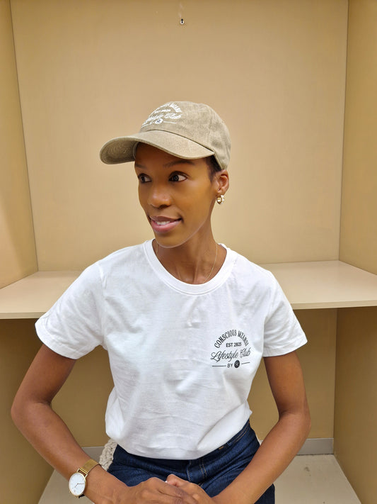 100% heavy-washed cotton - Conscious Mzansi cap