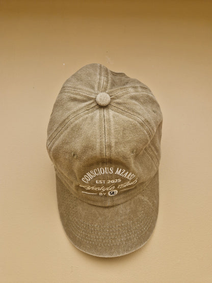 100% heavy-washed cotton - Conscious Mzansi cap
