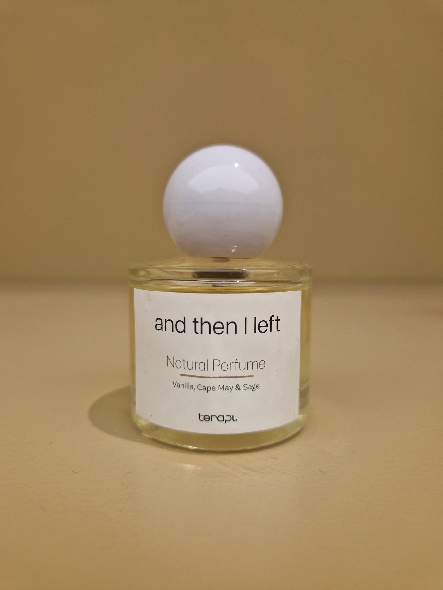 And Then I Left - Natural Botanical Perfume