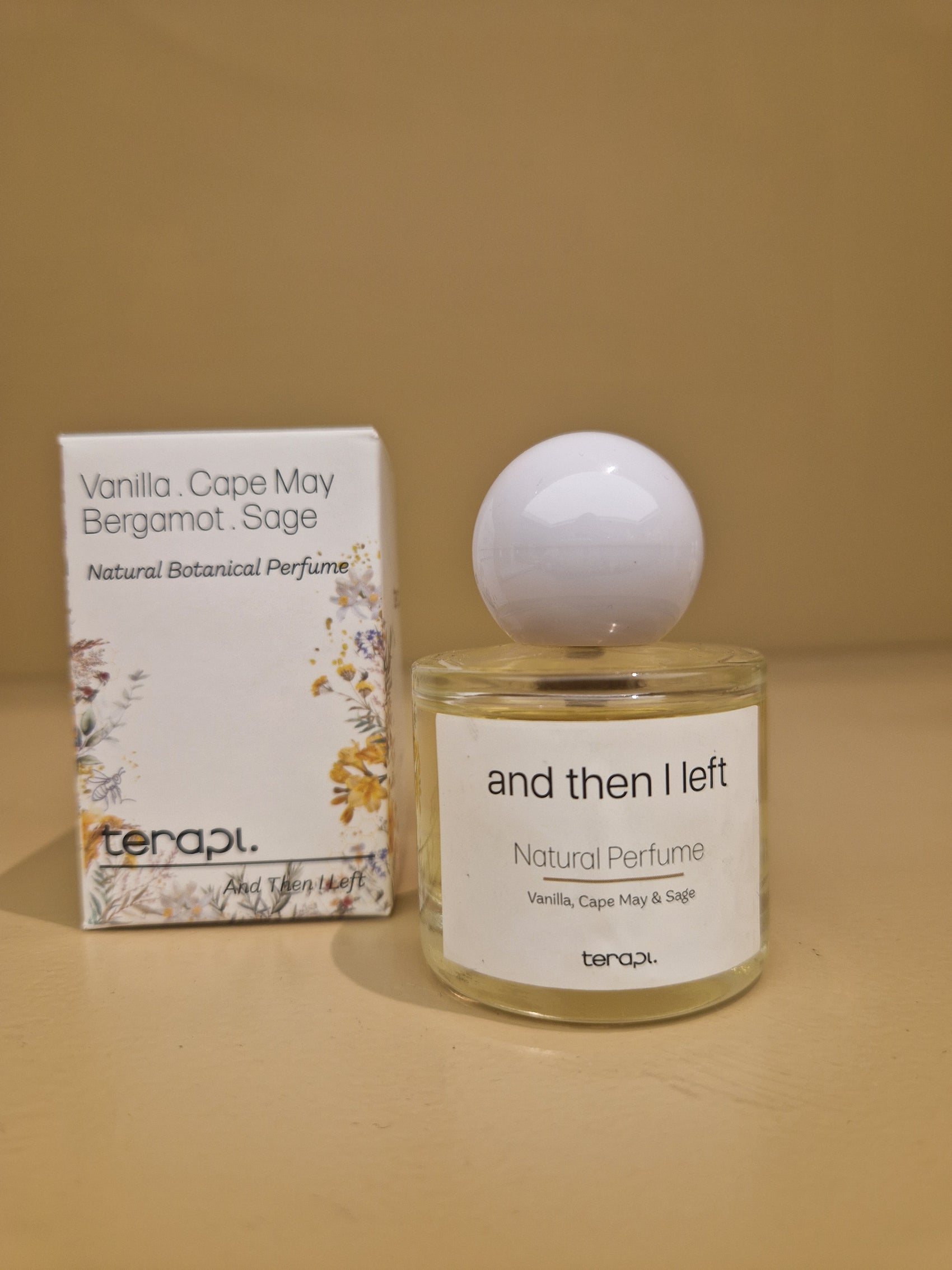 And Then I Left - Natural Botanical Perfume
