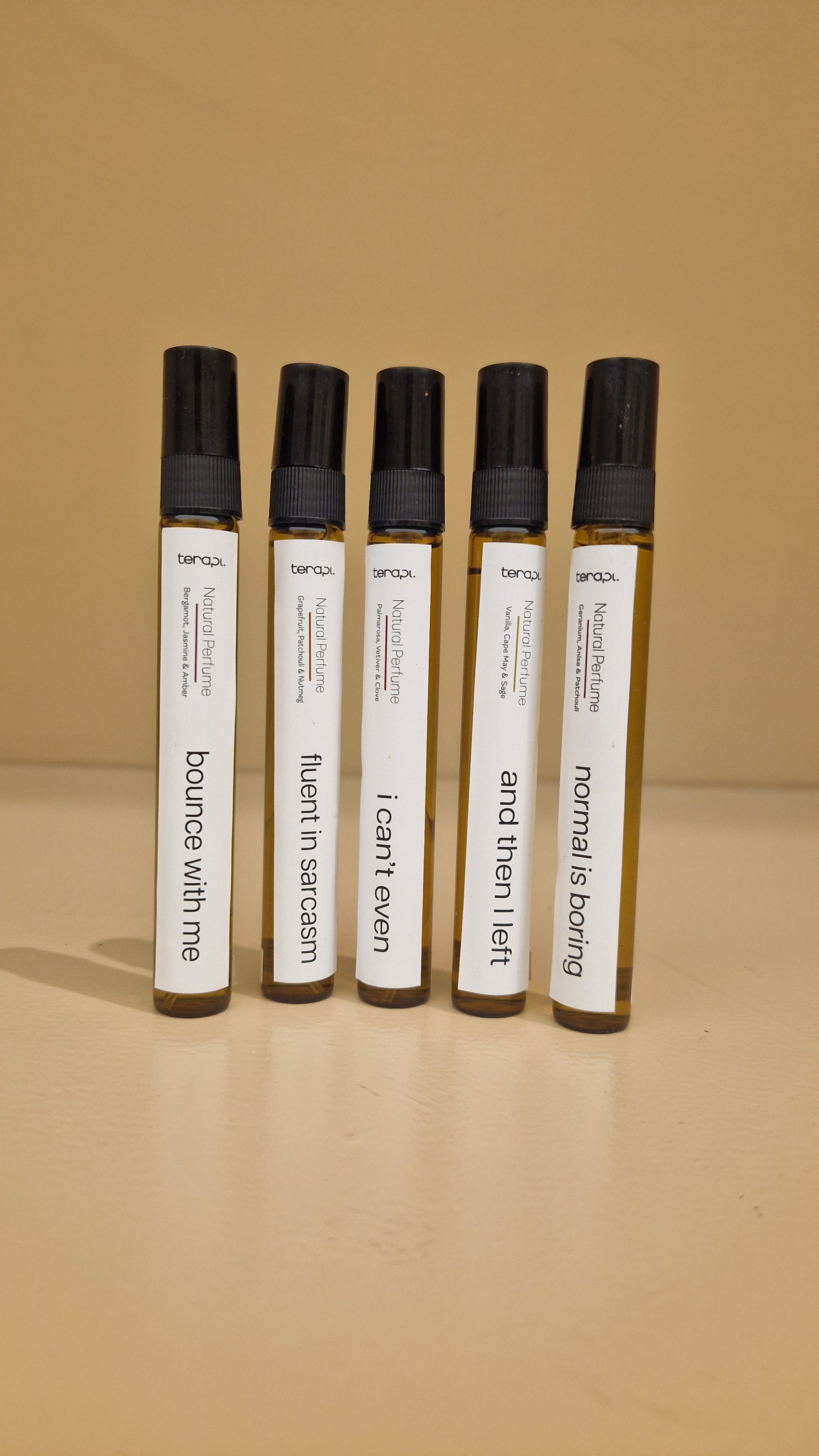 Mini Natural Botanical Perfumes