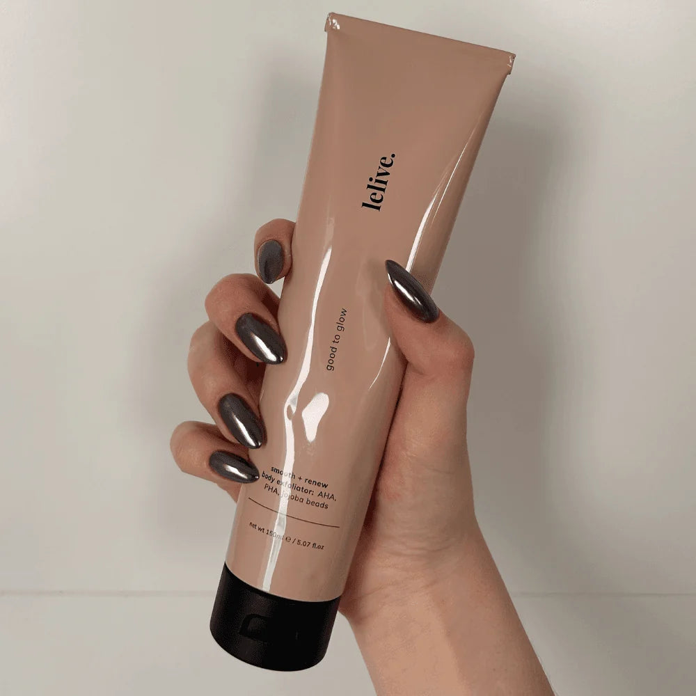 Good to glow | smooth + renew body exfoliator