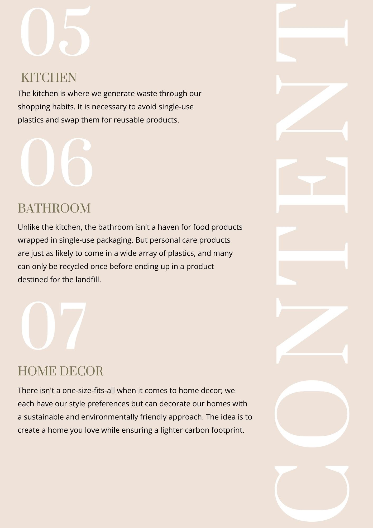 Zerowaste guide, plastic free guide for beginners