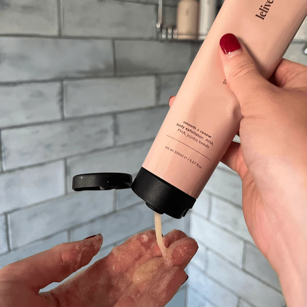 Good to glow | smooth + renew body exfoliator