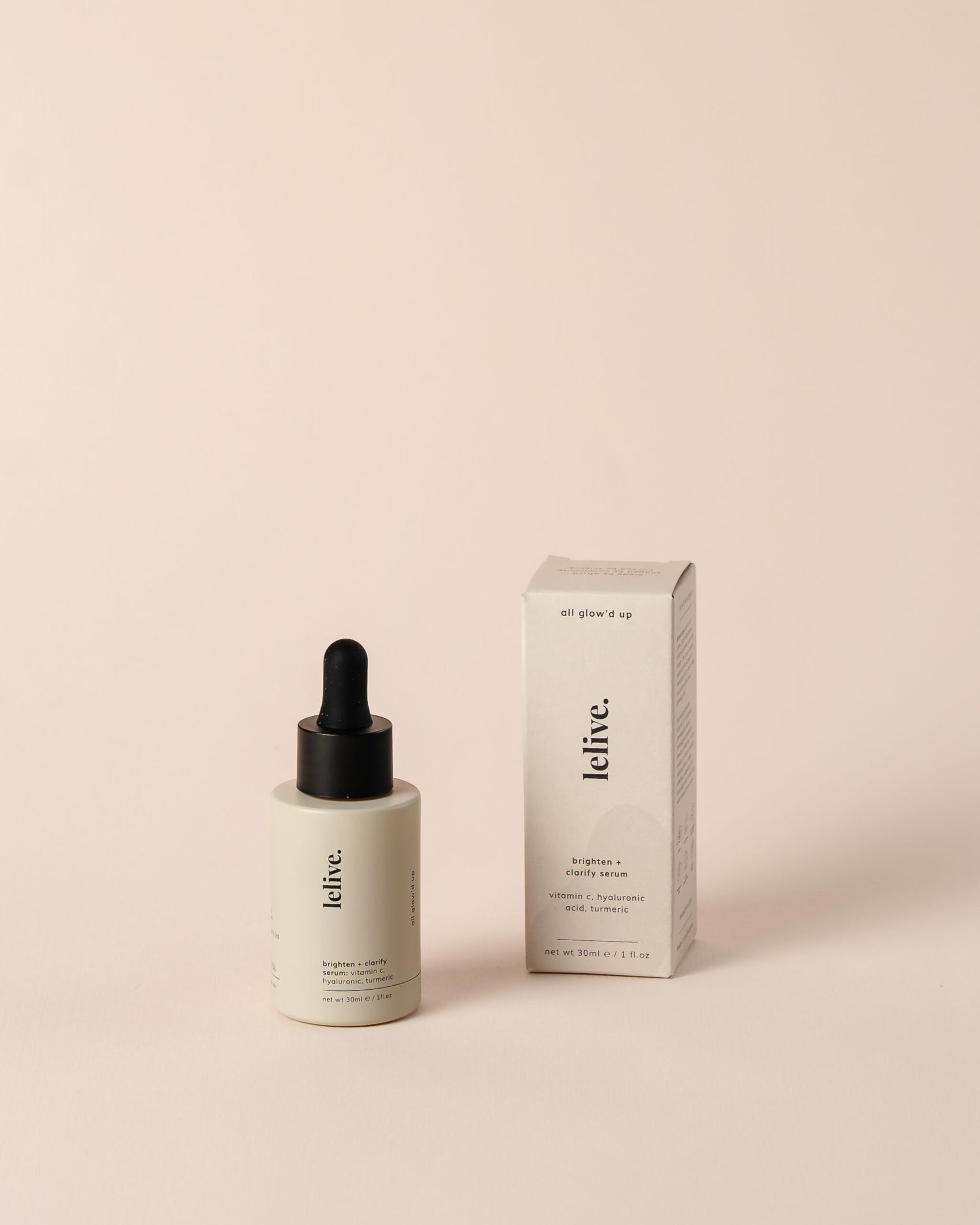 Lelive - all glow'd up | brighten + clarify serum