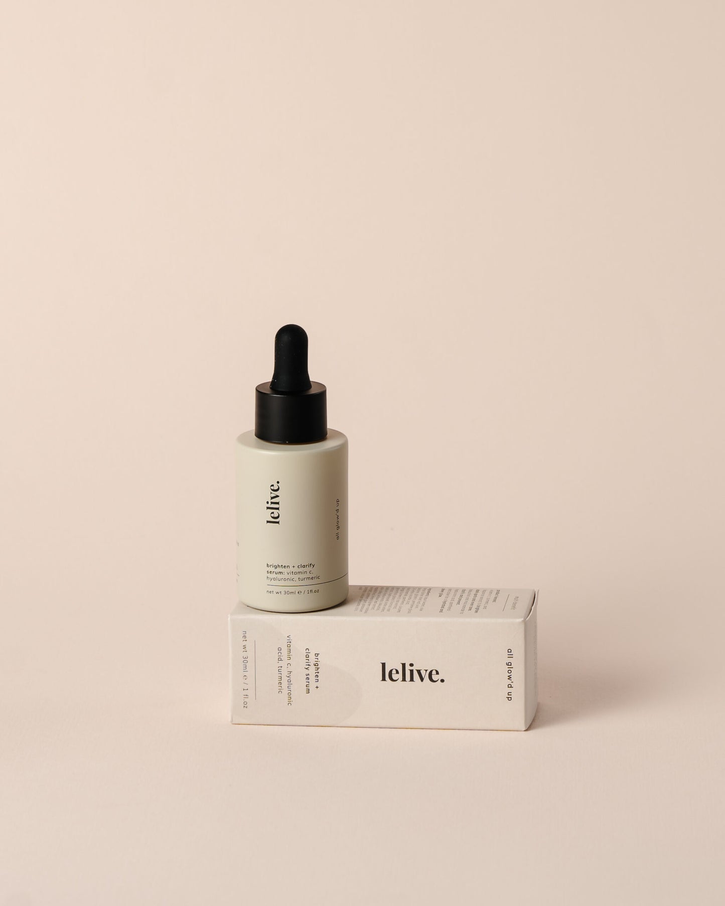 Lelive - all glow'd up | brighten + clarify serum