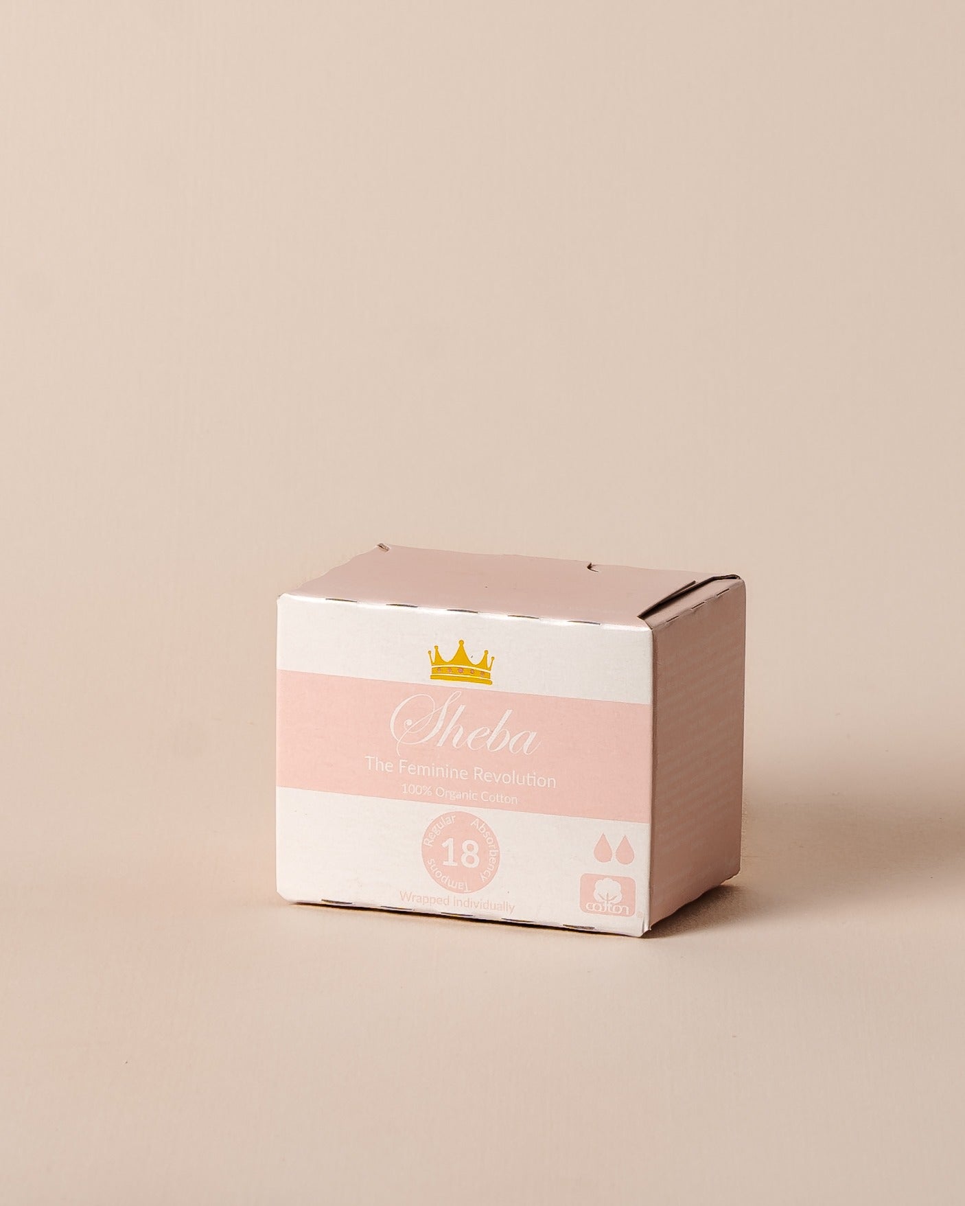 Sheba Feminine 100% Organic &; Biodegradable Tampons