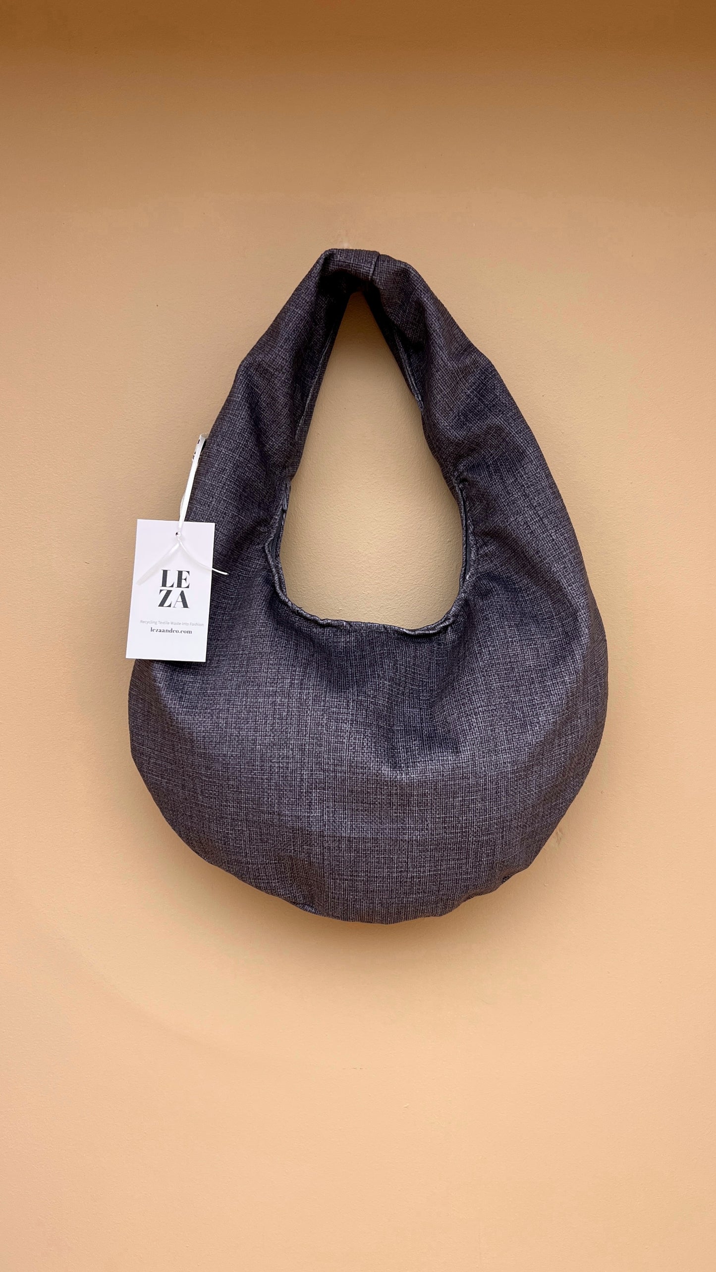 Charcoal Cosmos Bag by LEZA