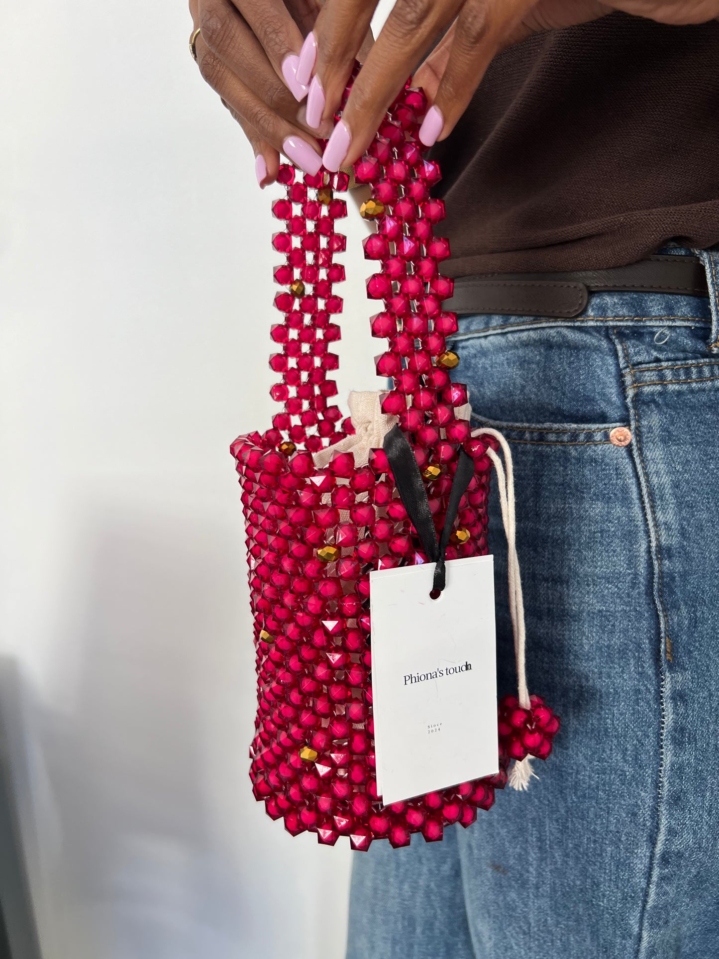 B.BERRY beaded bag by Phiona's Touch