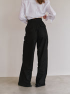 100% Organic Cotton Black Trousers