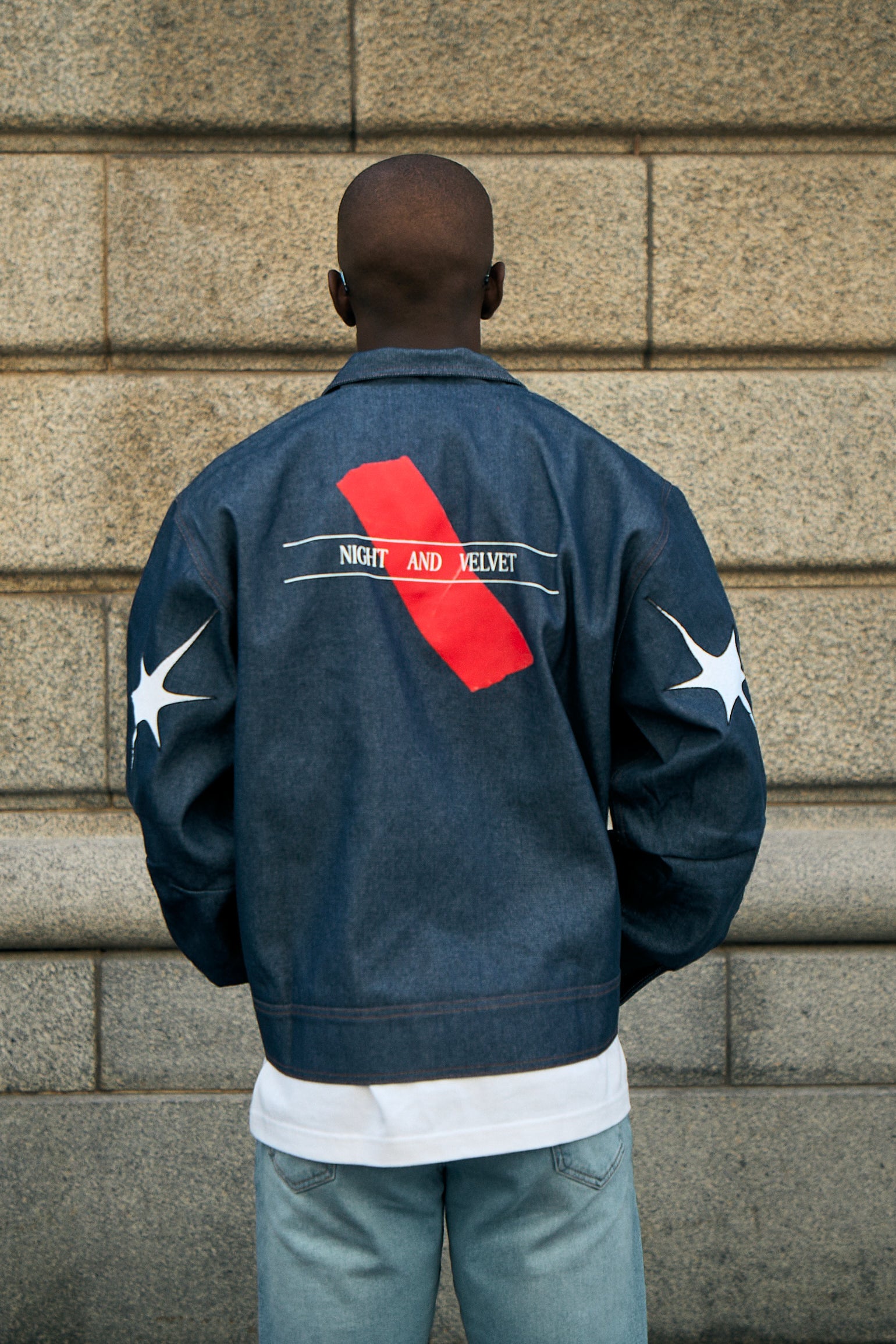 Cole Denim Jacket in Navy