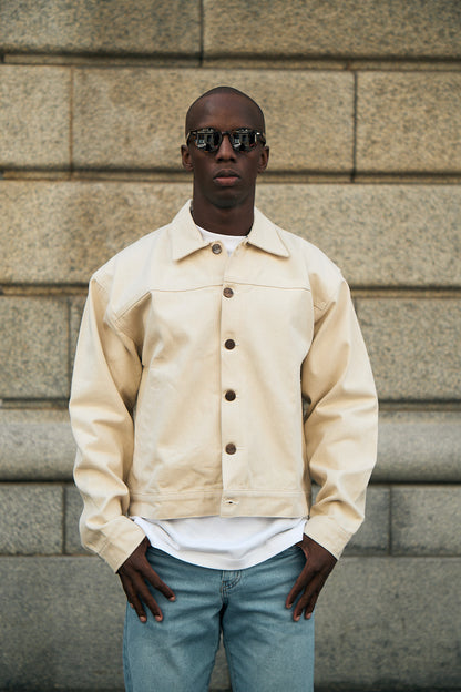 Darian Denim Jacket Cream