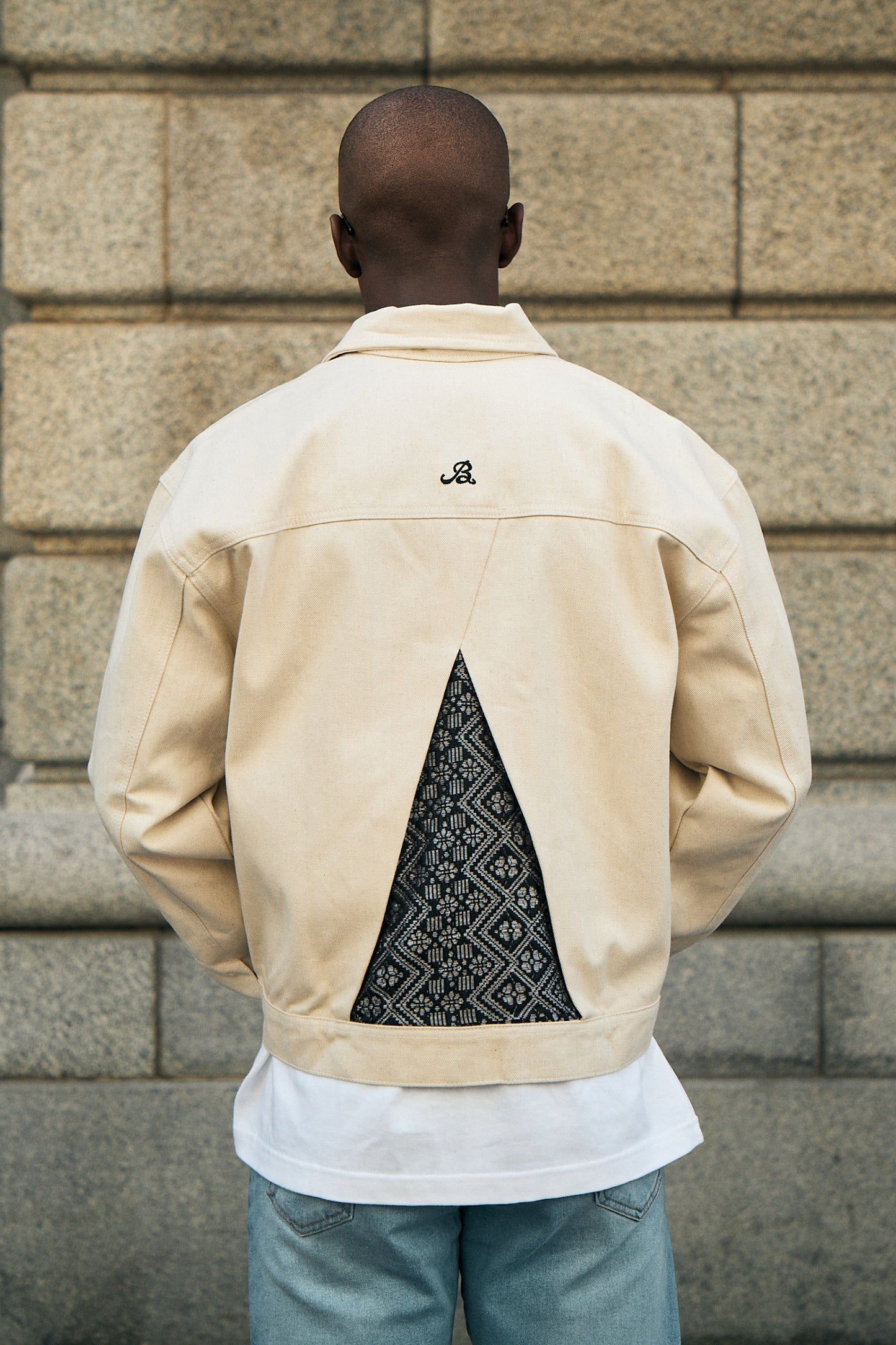 Darian Denim Jacket Cream