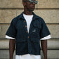 Azure Short Sleeve Denim Shirt