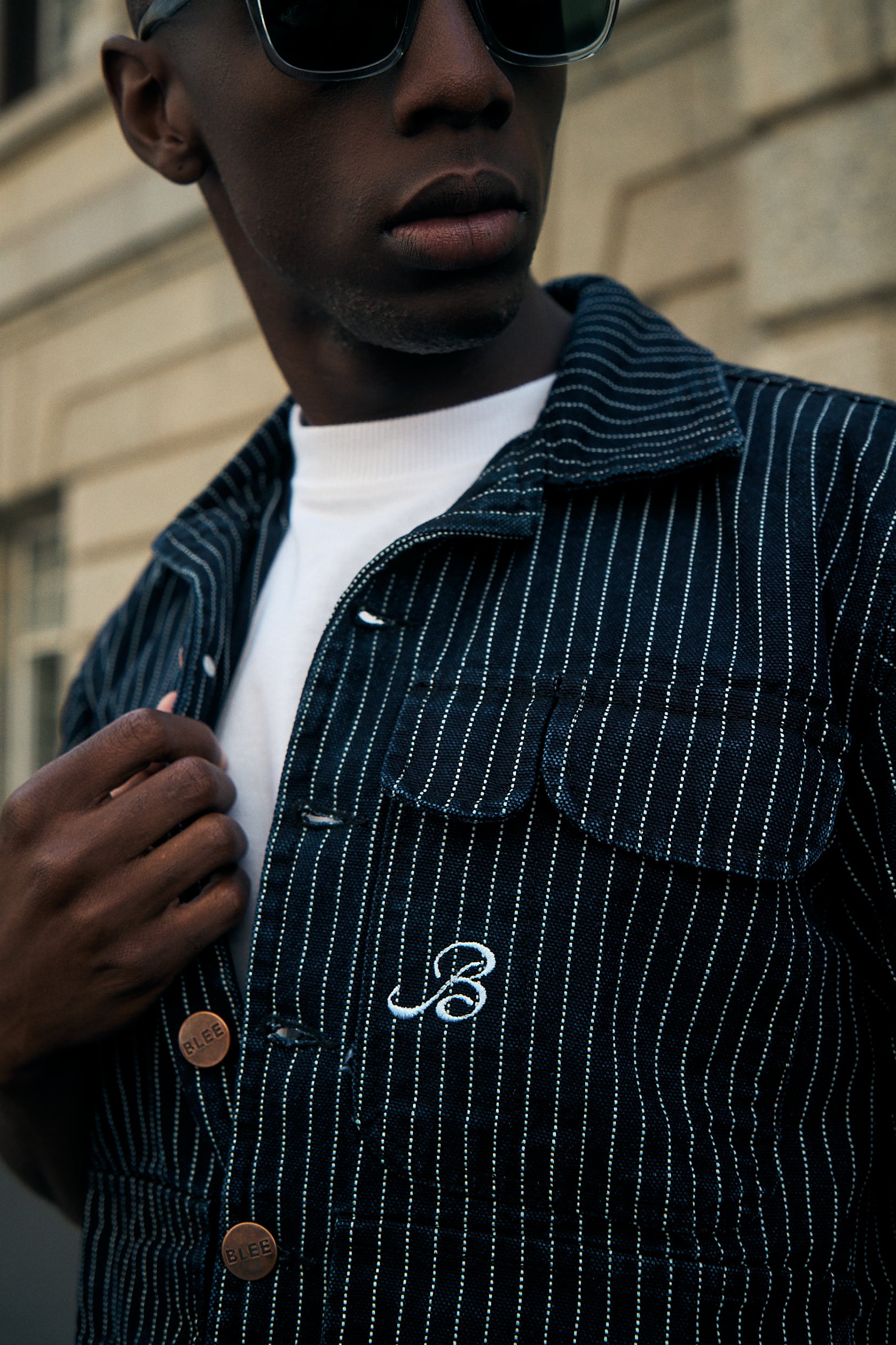 Azure Short Sleeve Denim Shirt