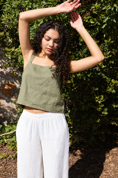 French Linen Tops