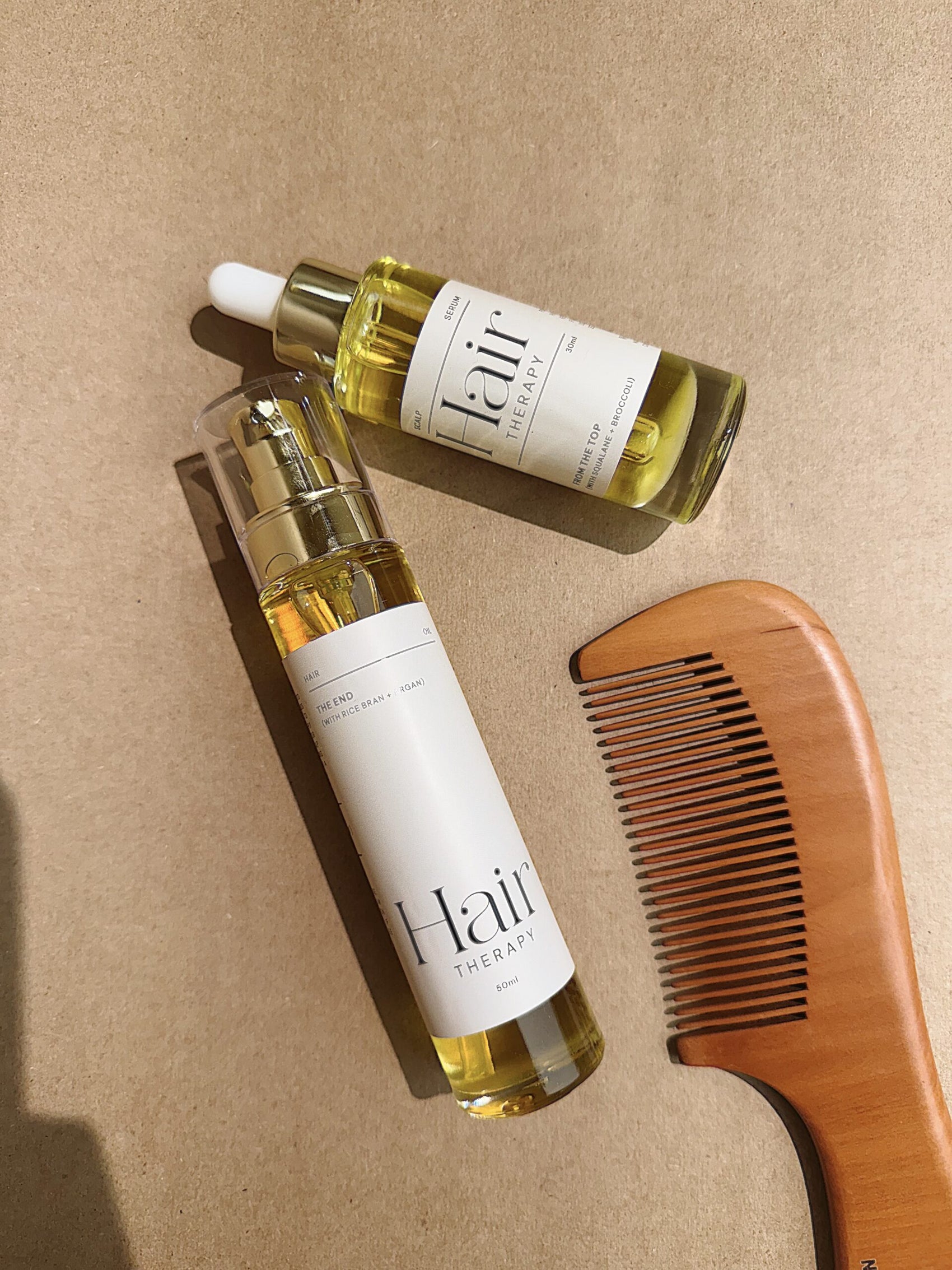 Hair Therapy Oil Combo: From The Top & The End