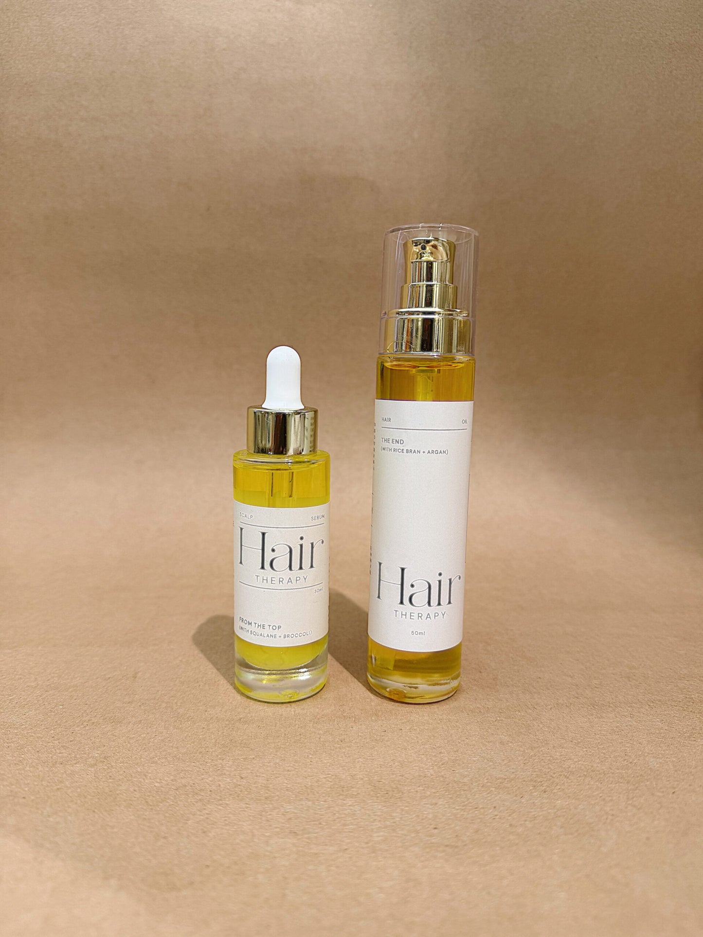 Hair Therapy Oil Combo: From The Top & The End