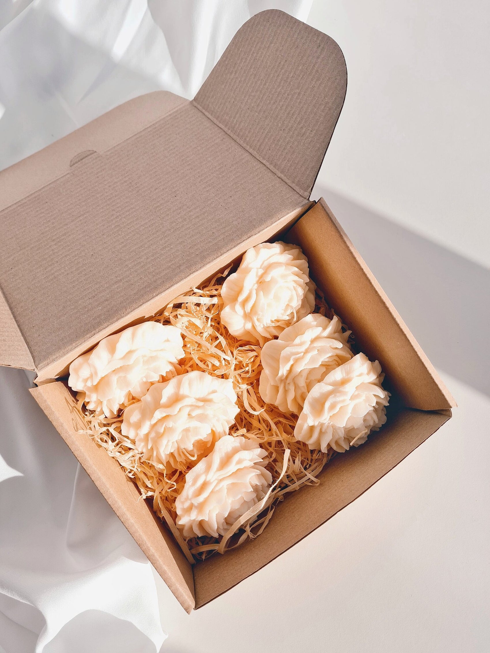 Peony Soy Wax Candle Gift Box