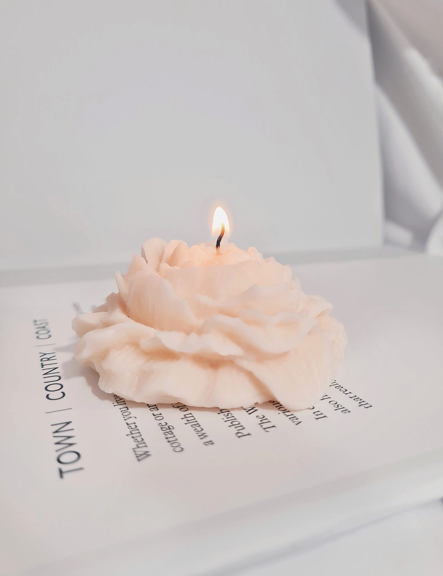 Peony Soy Wax Candle Gift Box