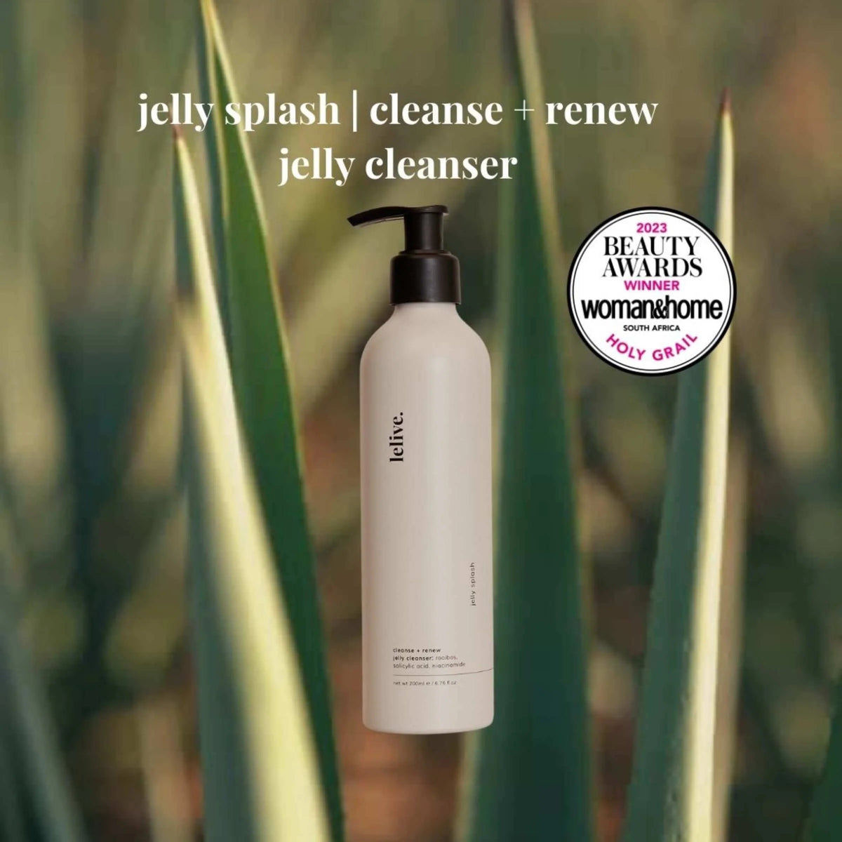 Jelly splash | brighten + renew cleanser