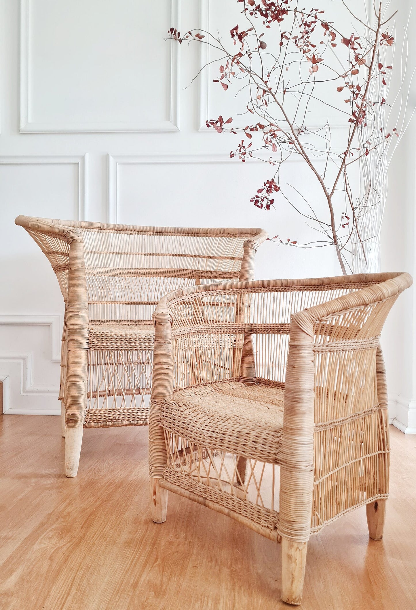 2 + Natural Malawian Chairs