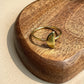 Half Moon Brass Ring - Tali & Damy