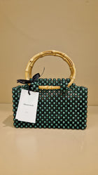 Mia Bamboo beaded bag by Phiona&