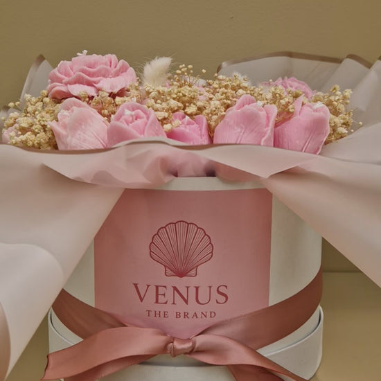 Soy Wax Flower Bouquet – Eternal Elegance