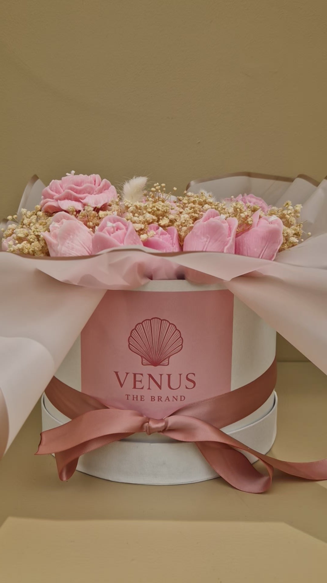 Soy Wax Flower Bouquet – Eternal Elegance