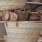 French Market Basket Bag, Seagrass, Farm Straw